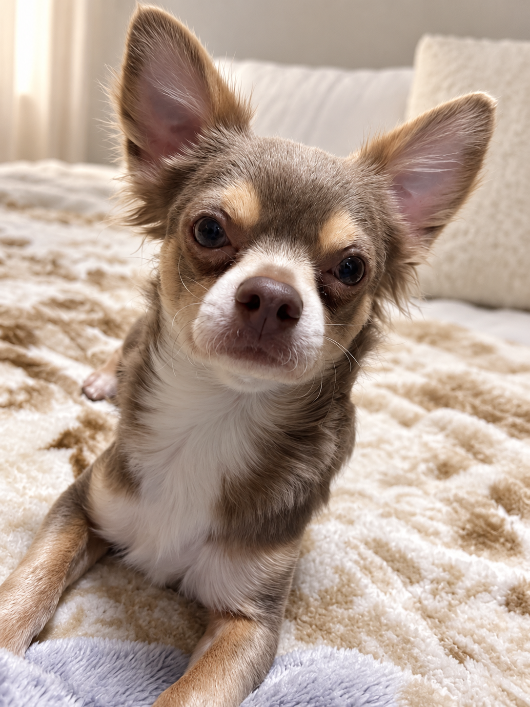 愛犬のチワワの元写真