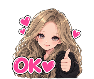 人物イラストから制作した動くLINEスタンプの制作実例